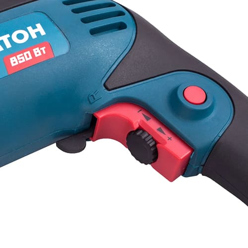 Дрель ударная Кратон PD-850-13P, патрон 1,5-13 мм, доп. рукоятка, 850 Вт