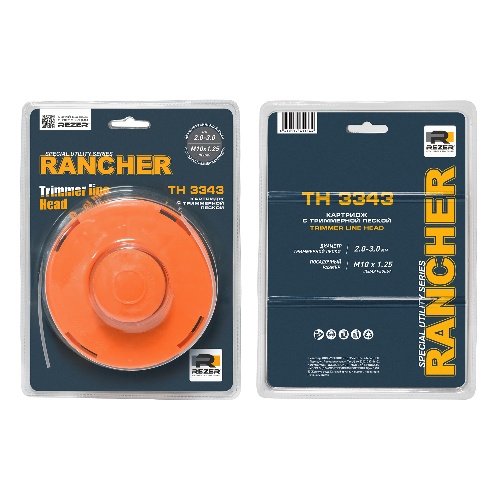 Картридж с леской TH 3343Шина сварная Rancher (М10*1,25 левая)