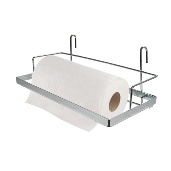 Держатель для бумажных полотенец навесной на рейлинг "Лофт". Размер 30х20х10 см.