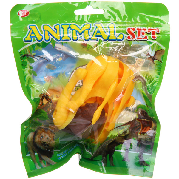 Игрушка-трансформер "Джунгли", 7,5*14*6,5 см, пакет, в ассортименте