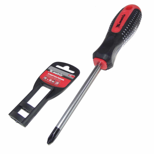 Отвертка 2*100 мм PН2 (+)Fusion  CrV, 3-х компонентная рукоятка 