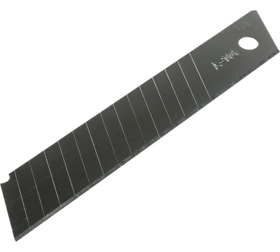 Лезвия для ножей "Монтажник", 18 х 100 х 0,5 мм, 14 сегментов (10 шт/уп)