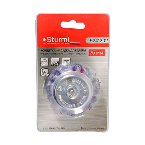 Корщетка-насадка для дрели STURM 5241202