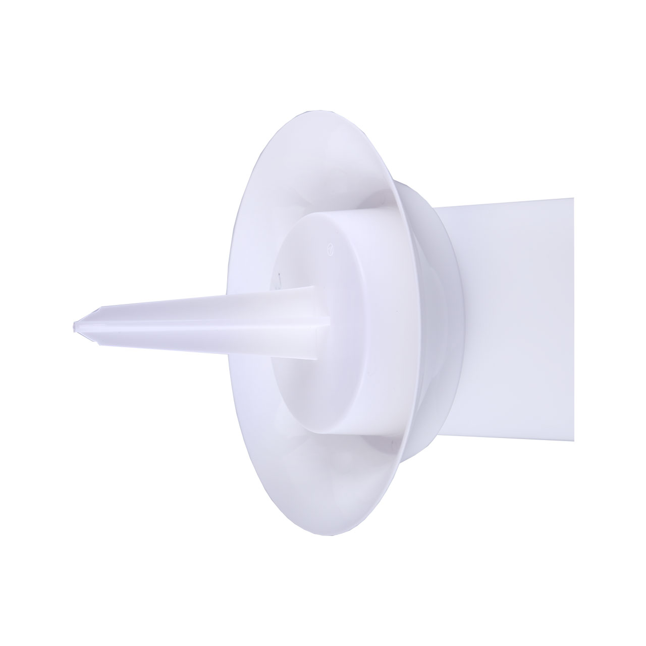 Ваза под срезку Д190мм, В410мм, с колышком белый