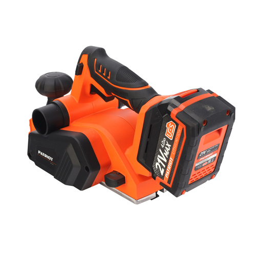 Рубанок аккумуляторный PATRIOT PL 820UES, 12000 об/мин, ширина строгания 82мм, глубина 3мм