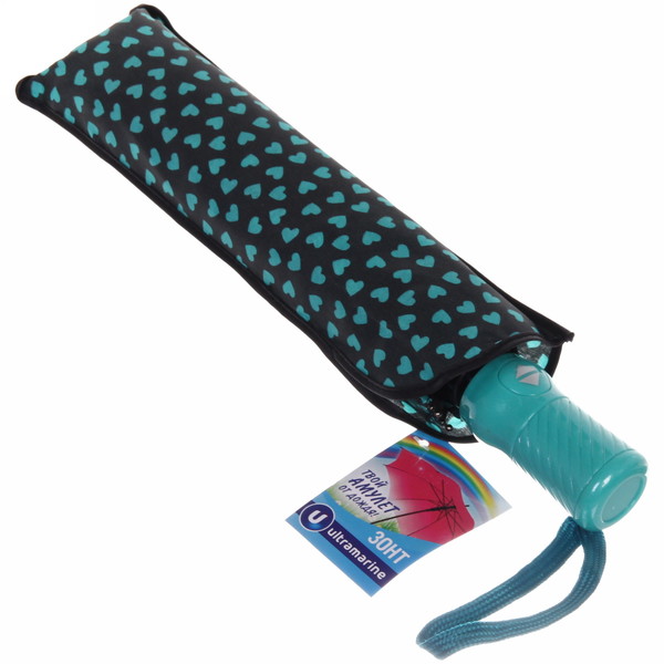 Зонт женский автомат "Ultramarine - Венера", микс 6 цветов, 8 спиц, d-96см, длина в слож. виде 28см