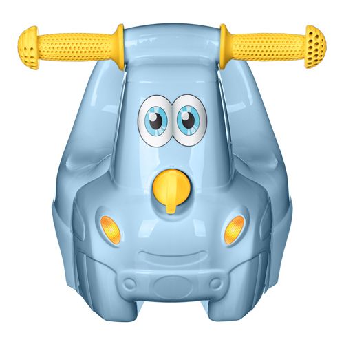 Горшок детский в форме игрушки Homver Машинка 221501816/01, 420х285х265 мм, темно-голубой