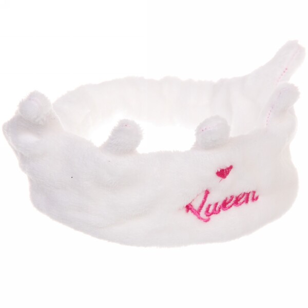 Повязка на голову "Кокетка - Queen", микс 3 цвета, 21*10см