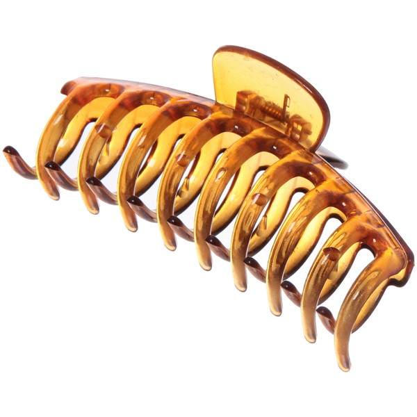 Заколка-краб для волос на блистере "Diana Collection - Liza", микс 6 цветов, 11*5см