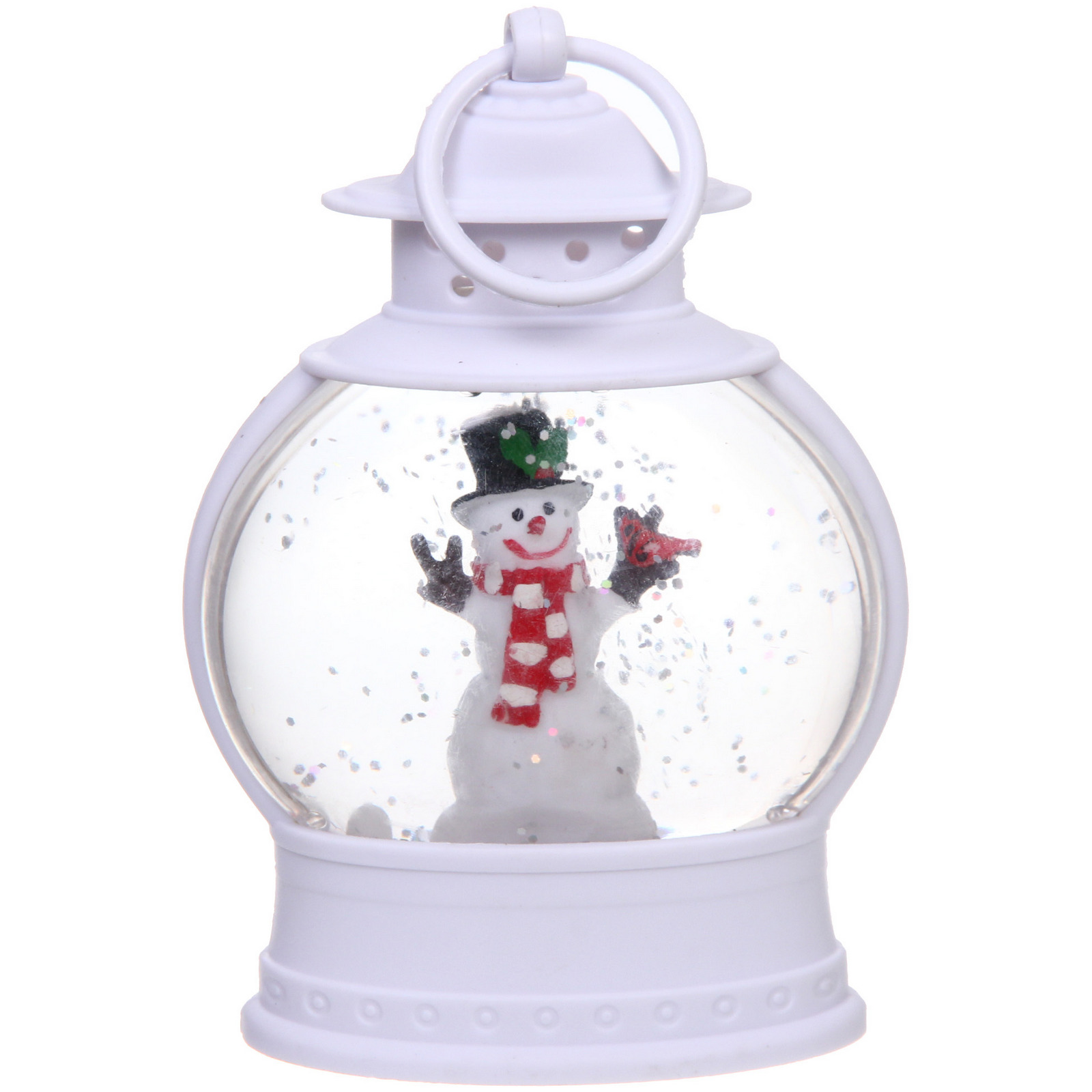 Сувенир с подсветкой "Снеговик-Снежная зима" 8,5*4*12 см