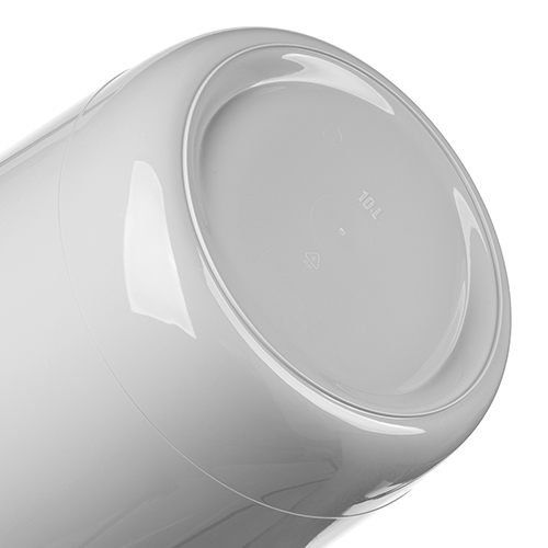 Ведро круглое 10 л Homver Etna 221218535/03, серое