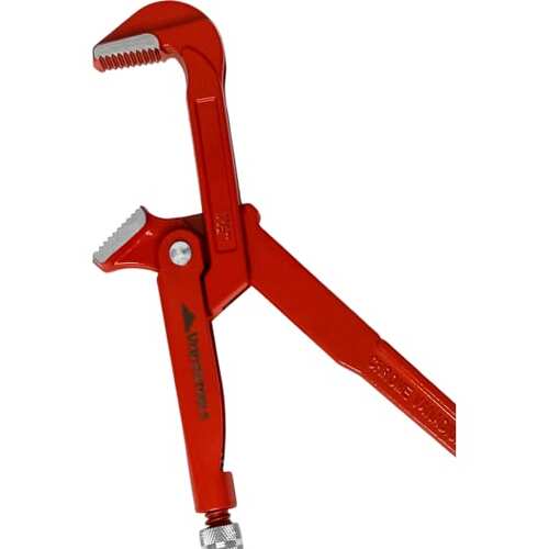 Ключ прямой трубный №2 1, 1/2", 42см vertextools 2110-02