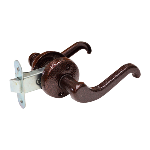 Ручка защелка ЗЕНИТ ЗЩ2-02  (медь) (1/30)