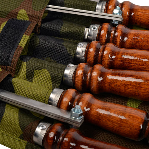 Набор шампуров в чехле РЗ 50 см, с таганком