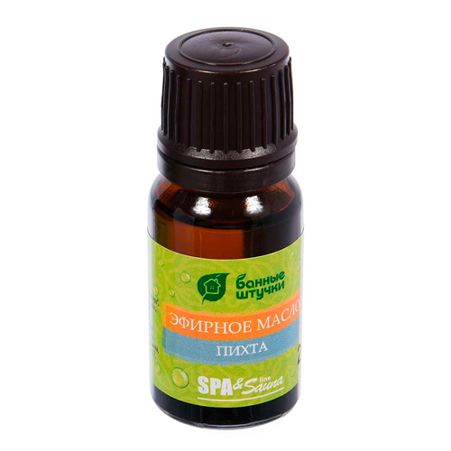 Набор эфирных масел "ель и пихта" 2 масла по 10 мл в блистере в форме капли "Банные штучки"
