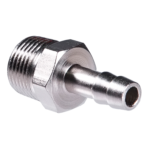 Переходник 3/8"М на елочку 8 мм с обжимным кольцом 8х13 мм, блистер, Fubag