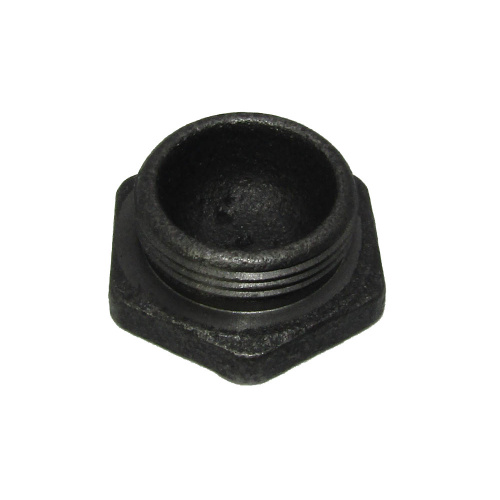 Пробка для чугунных радиаторов лев глухая черн, 5/100