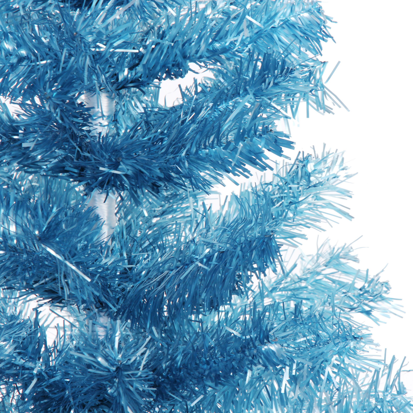 Ёлка "Теплая вьюга" 120 см, ПВХ (120 веток), Голубой