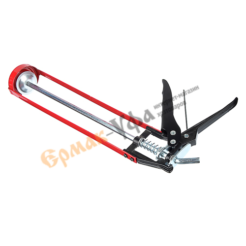 Пистолет для герметика скелетный HEADMAN усилен. с мет. фиксаторм 225мм, 1/40