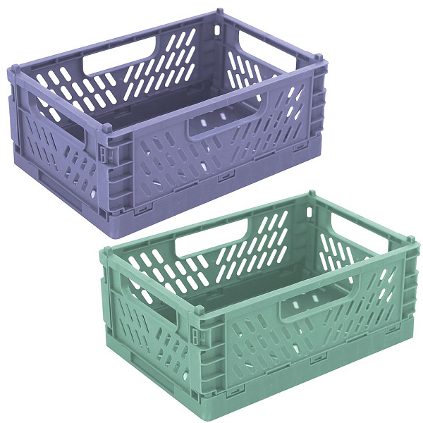 Ящик складной. Размер 22х8,5х14,5см. 2цв 