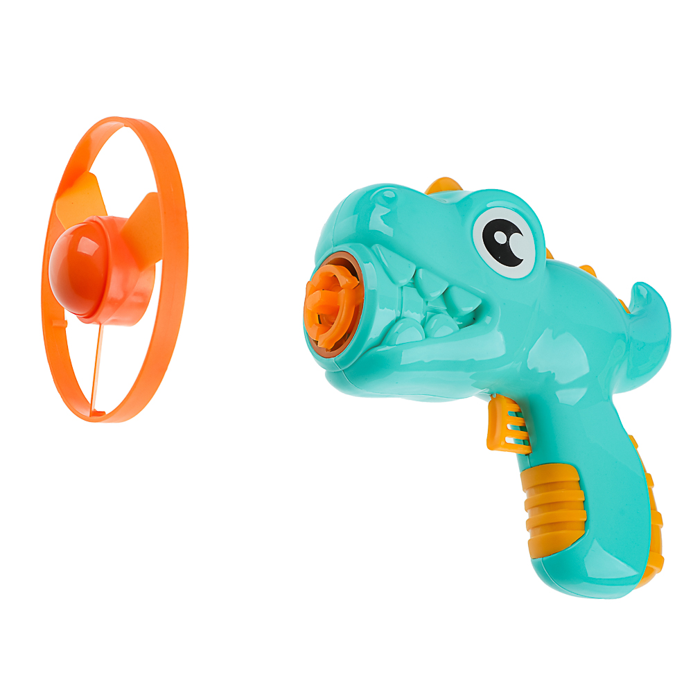 ИГРОЛЕНД Запускалка вертушка "Динозаврик", PP, 14,3х5,2х13,7см, 2 дизайна