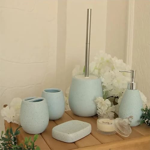 Стакан Delphinium коллекция "Блю Стоун", керамика