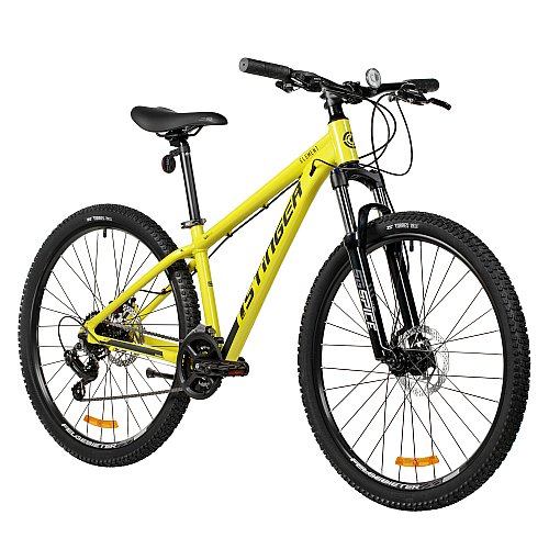 Велосипед STINGER 26" ELEMENT зеленый, алюминий, размер XS
