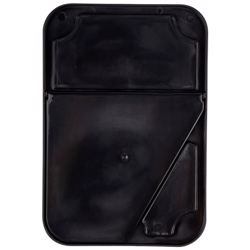 Зеркало косметическое настольное, 14*20 см, черный