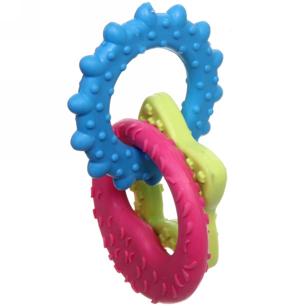 Игрушка для собаки "Bubble gum-Головоломка" 18см мультицвет Ultramarine