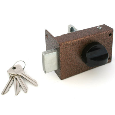 Замок накладной ОМЕГА ЗН-1 ЗЕНИТ (медь) (1/30)