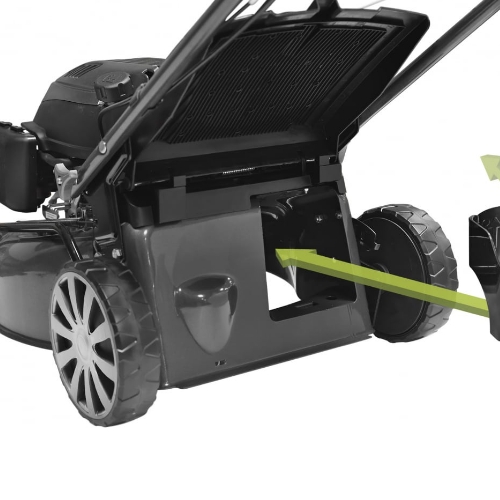 Газонокосилка бензиновая CARVER LMG-3653DMSE-VS, 3,6 кВт, 53см, 8"/11", 65л