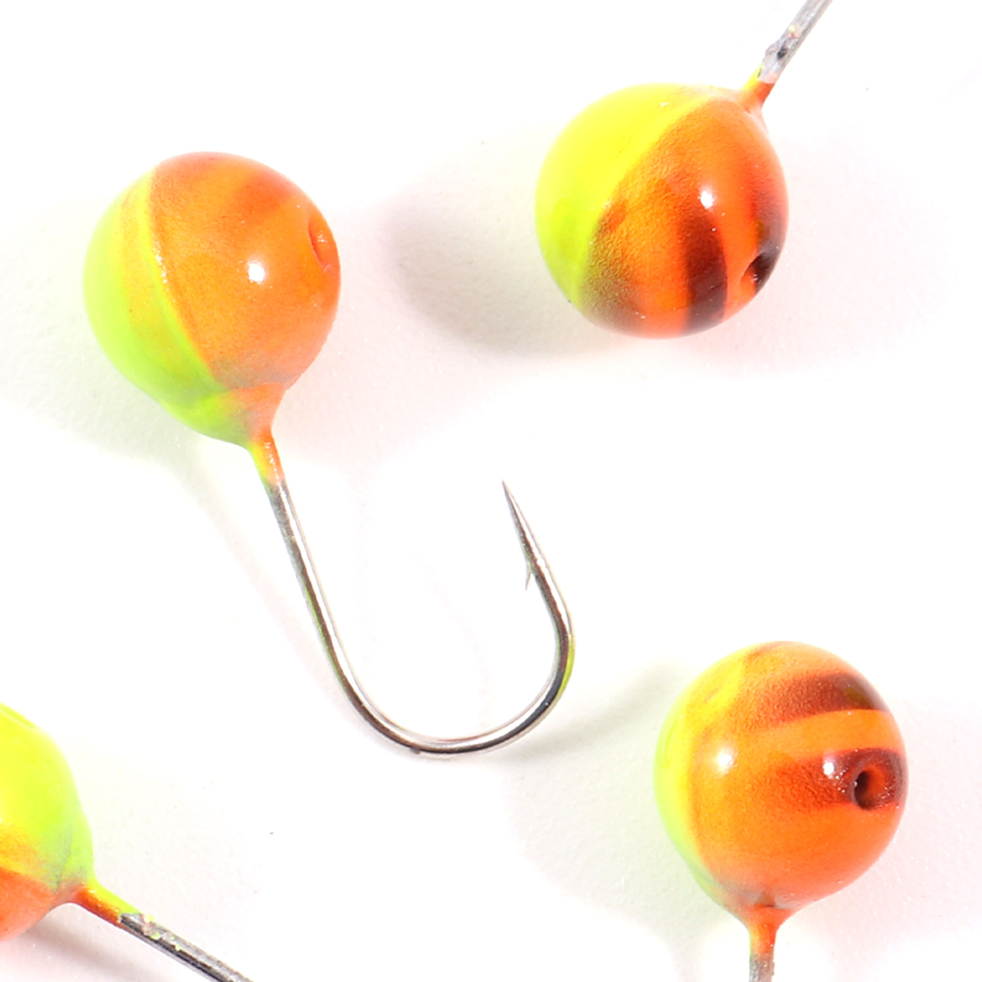 Мормышка вольф"ЯМАН"Шар с отв, р.5, вес 1,10 цв.аргиана(уп.5 шт.)