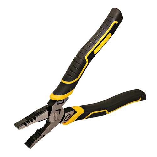Пассатижи 200 мм, TPR рукоятки, hanskonner HK1020-02-1-200