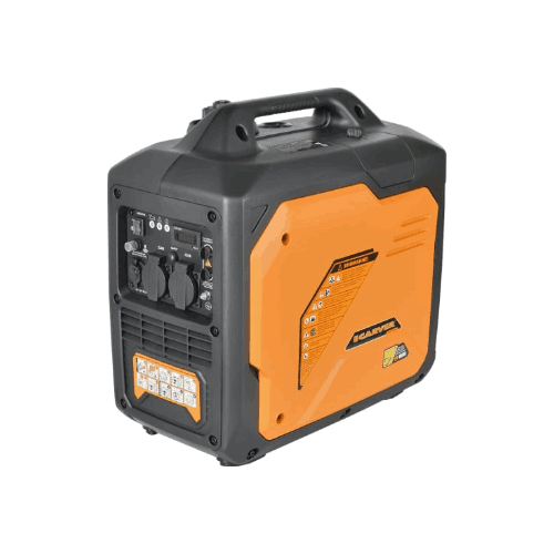 Генератор CARVER PPG -2100IS инверторный, 1,8/2,0кВт, 220/12В, 2 розетки, дисплей