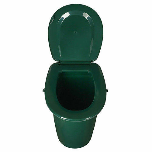 Ведро - туалет 24л (зеленый) (1/6)
