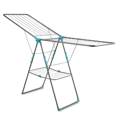 Сушилка для белья двухуровневая цвет серебро 21м СБ8 НИКА, 1/2