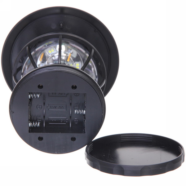 Фонарь кемпинговый подвесной 6 режимов 3LED+3TF, 19*13 см 3хAA