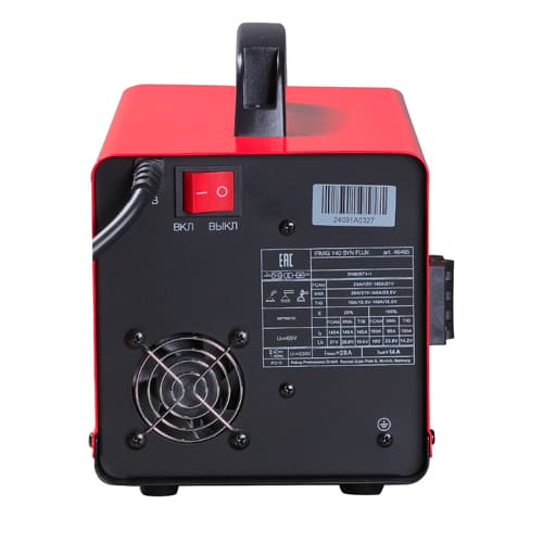 Сварочный полуавтомат инвертор IRMIG 140 SYN FLUх, Fubag