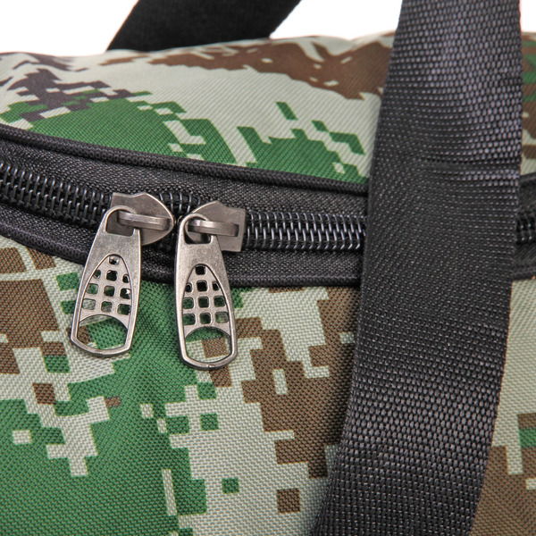 Сумка дорожно-спортивная "KANADA", цвет серый, камуфляж, 4 кармана, 27л, 60*34*25см (без лого)