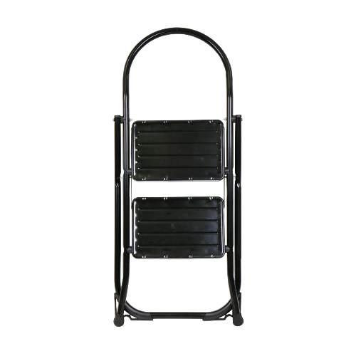 Стремянка с широкими ступенями СМШ2 черный