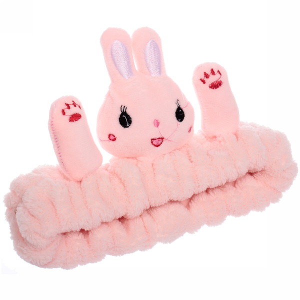 Повязка на голову "Кокетка - Bunny Kika", микс 4 цвета, 6*20 см