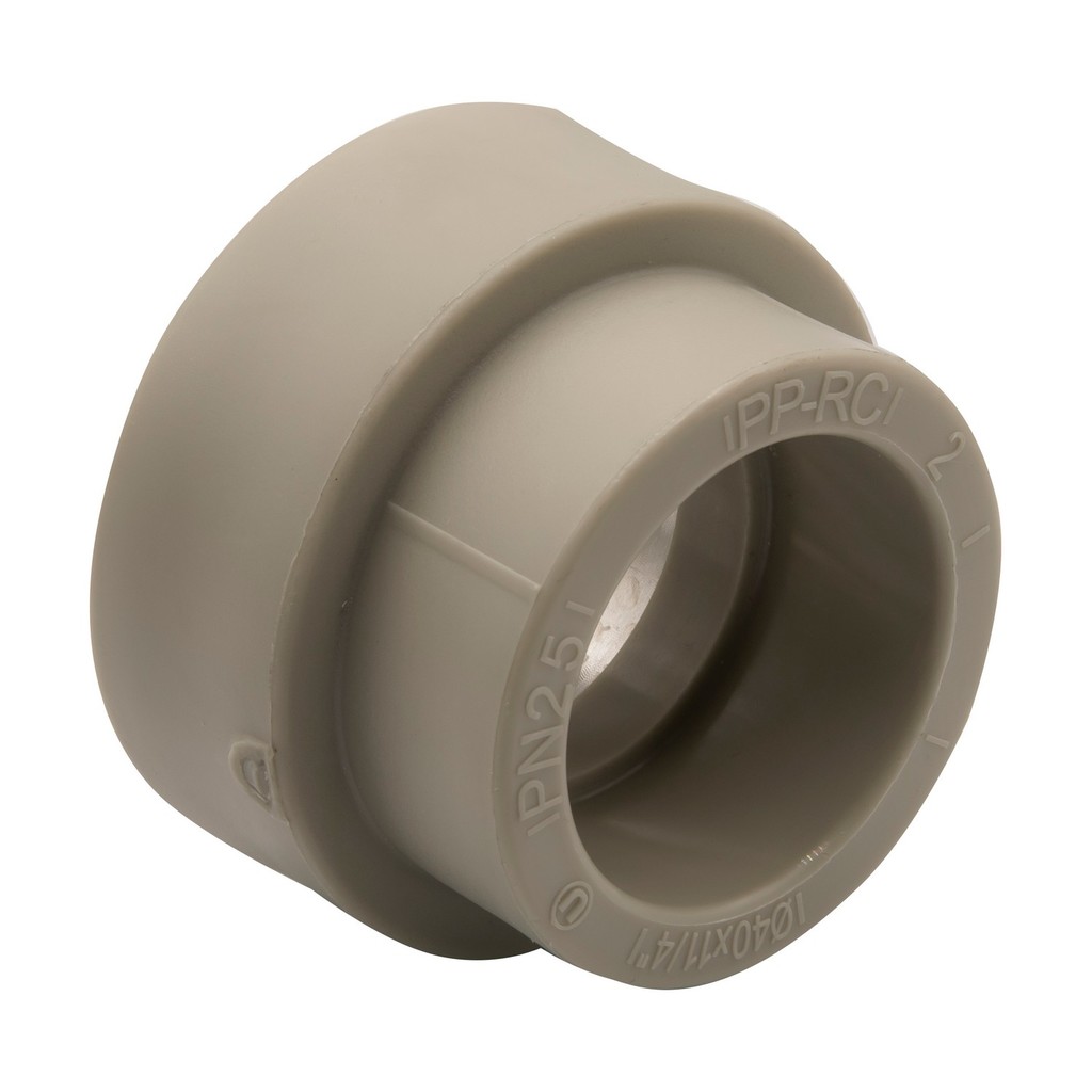 Муфта комб. вн 40х1 1/4'' под ключ EVER® plast  СЕРЫЙ (Россия)
