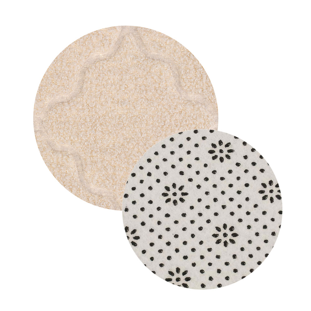 VETTA Коврик для туалета, вельвет, губка 0,8 см, полиэстер, 50х40 см, петли, бежевый