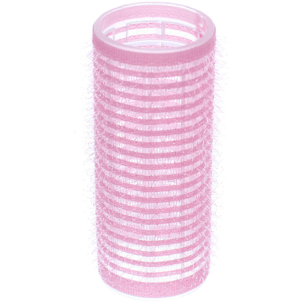 Бигуди липучки, 6шт., однотонные, цвет светло сиреневый, d-2,5см