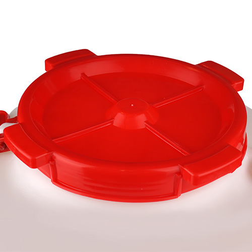 Бочка полиэт 30л Дачная квадратная (белая) г. Ижевск (1/3)