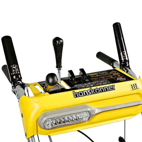 Бензиновый снегоуборщик, гусеницы, LED, подогр руч,эл.старт,61х51см Hanskonner HSTG7661ELT