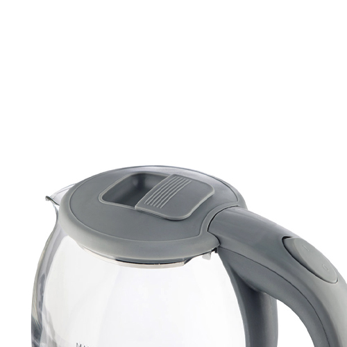 Чайник МАТРЁНА MA-007, электрический, 1,8 л, стекло, серый