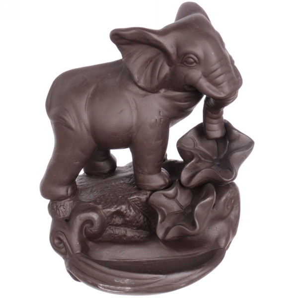 Подставка под стелющиеся благовония "Слон мудрости" 13*10*16,5см