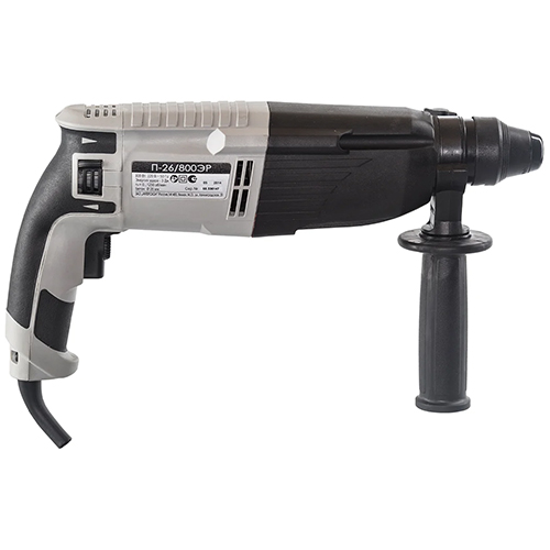 Перфоратор П-26/800 ЭР, кейс, 3-х реж, 800 Вт, Интерскол
