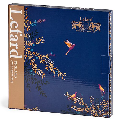 ТАРЕЛКА ЗАКУСОЧНАЯ LEFARD, GOLDEN BIRDS, 20*2 СМ, КОР=24ШТ.